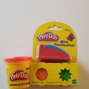 Play-Doh Mini Fun Factory and Jar